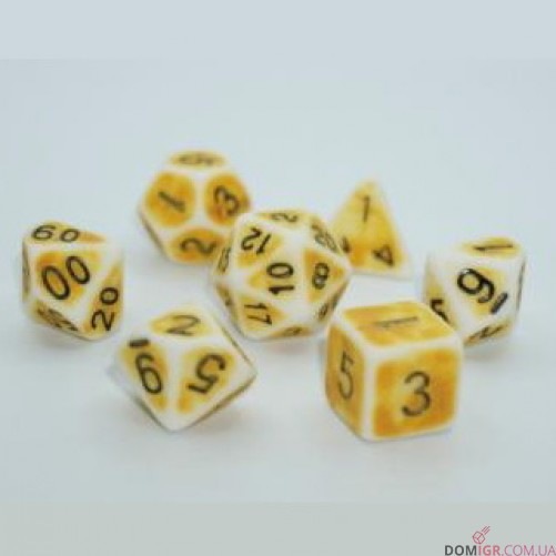 Набор кубиков - Ancient 7 Dice Set (в ассортименте)